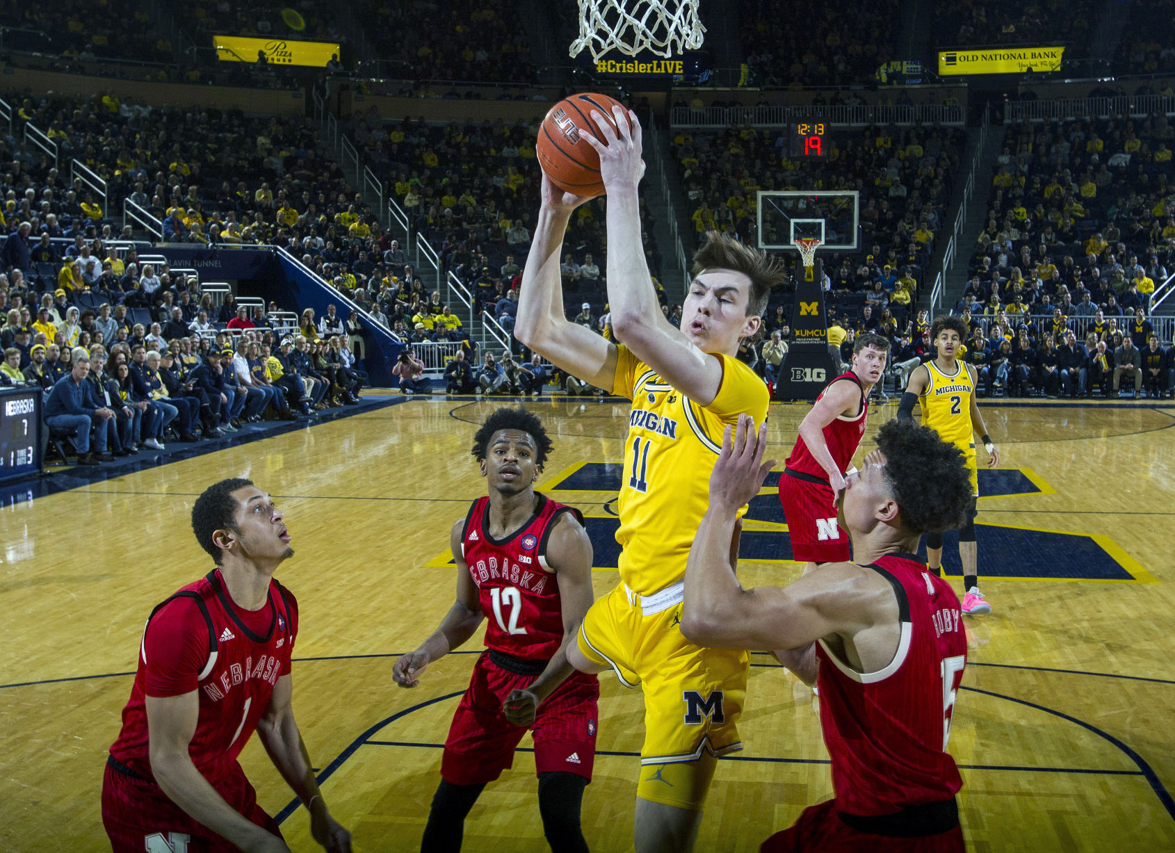 Nebraska Michigan Basketball